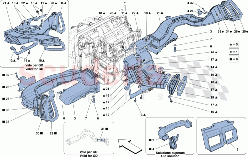 Part Diagram for Ferrari 83127300