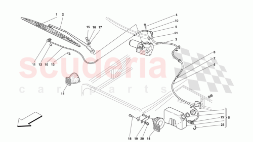 Part Diagram for Ferrari 62530900