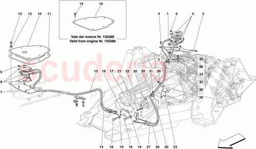 Part Diagram for Ferrari 243151