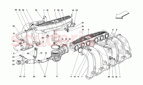 Part Diagram for Ferrari 116767