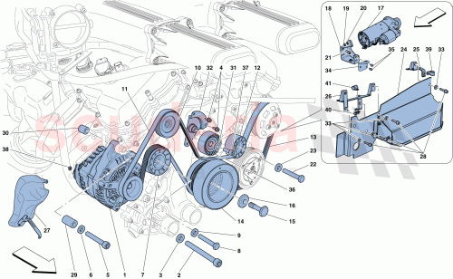 Part Diagram for Ferrari 282190