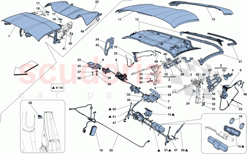 Part Diagram for Ferrari 83977300
