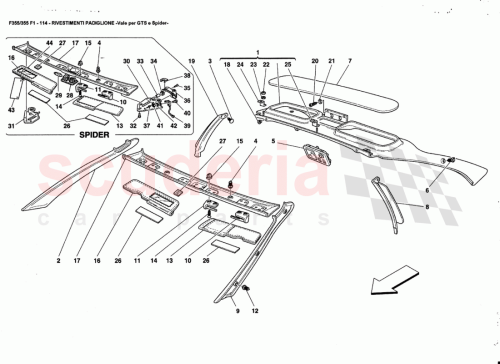 Part Diagram for Ferrari 643979