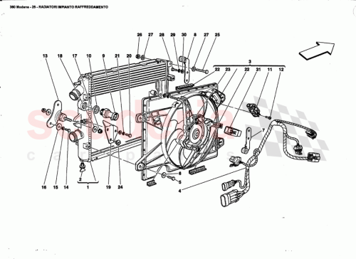 Part Diagram for Ferrari 183693