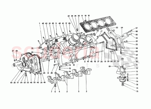 Part Diagram for Ferrari 120660