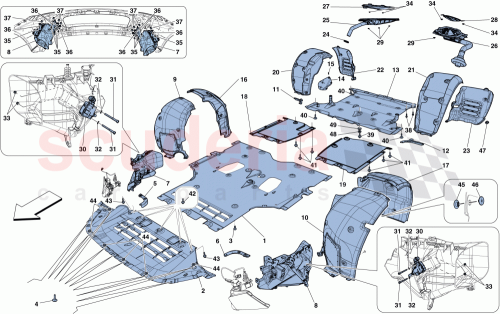Part Diagram for Ferrari 83370900