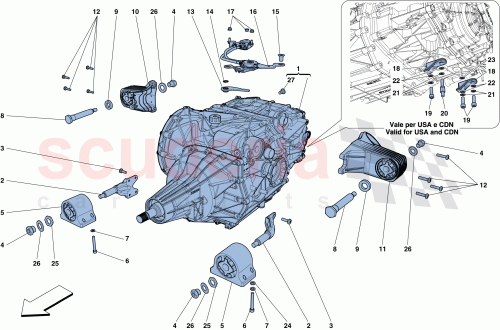 Part Diagram for Ferrari 292667