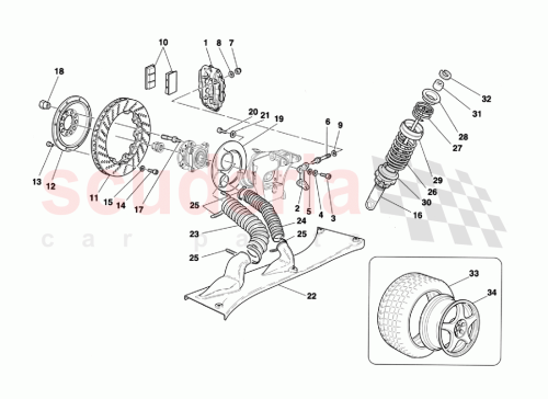 Part Diagram for Ferrari 164791