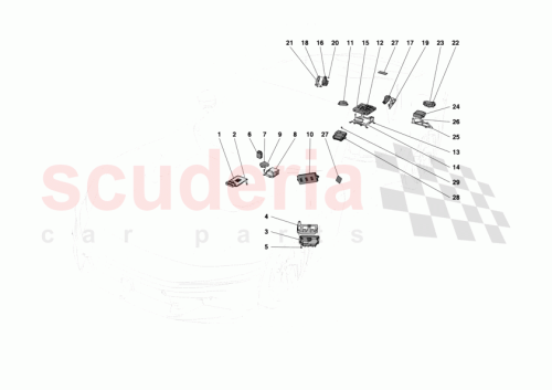 Part Diagram for Ferrari 954255