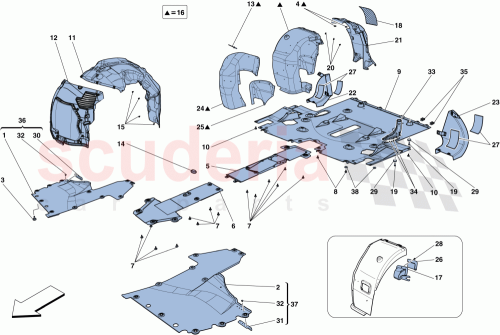 Part Diagram for Ferrari 85925000