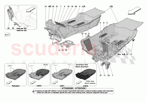 Part Diagram for Ferrari 16286024
