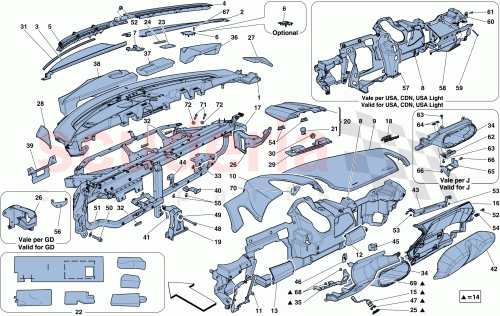 Part Diagram for Ferrari 86091400