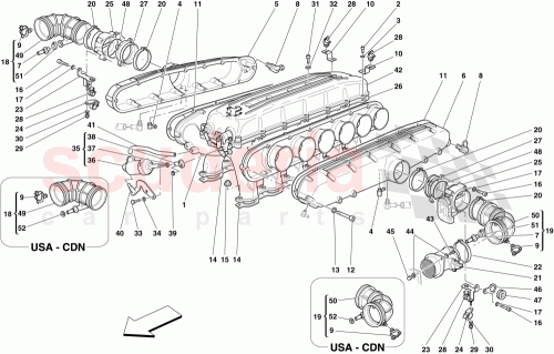Part Diagram for Ferrari 190607