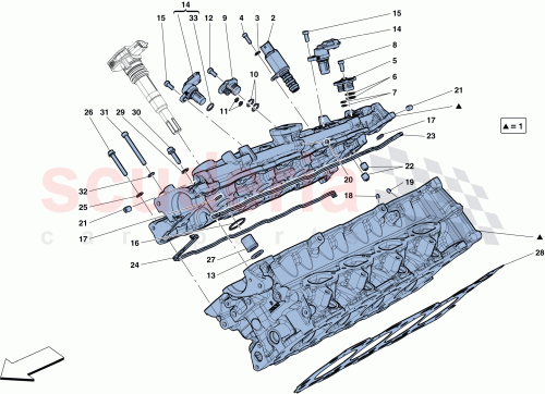 Part Diagram for Ferrari 333616