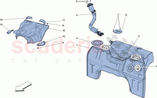 Part Diagram for Ferrari 290459
