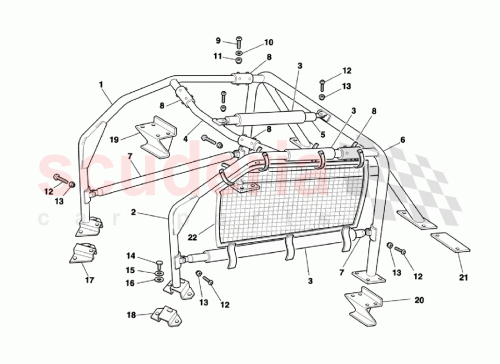 Part Diagram for Ferrari 64762400