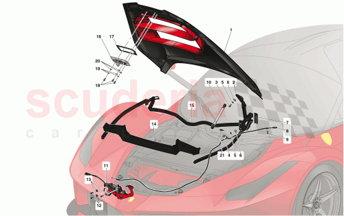 Part Diagram for Ferrari 85832900