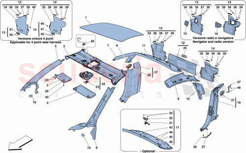 Part Diagram for Ferrari 85753800