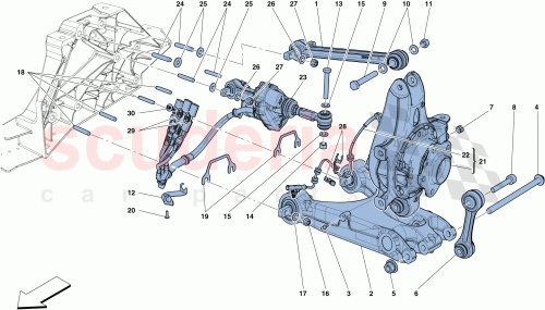 Part Diagram for Ferrari 310942