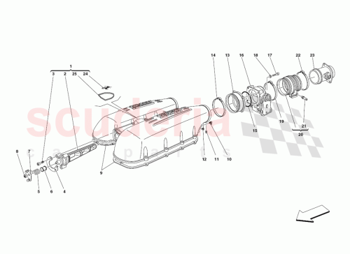 Part Diagram for Ferrari 174818