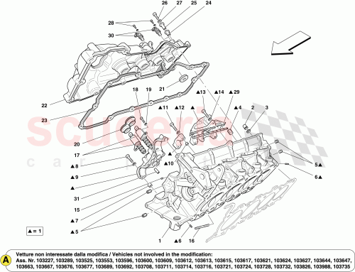 Part Diagram for Ferrari 224573