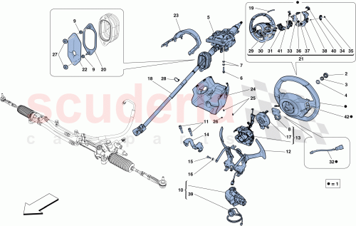Part Diagram for Ferrari 84705100