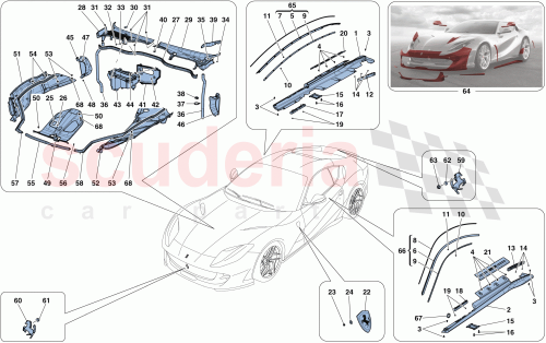 Part Diagram for Ferrari 89378300