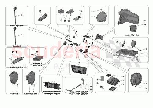 Part Diagram for Ferrari 000742959