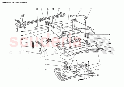 Part Diagram for Ferrari 66284000