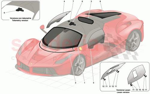 Part Diagram for Ferrari 86149800