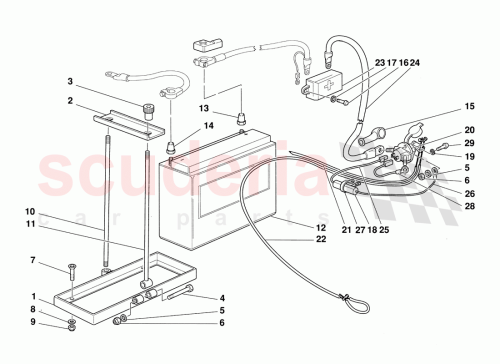 Part Diagram for Ferrari 147493