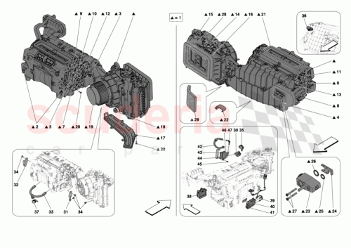 Part Diagram for Ferrari 81045300