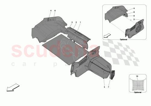 Part Diagram for Ferrari 13046012