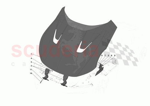 Part Diagram for Ferrari 000298365