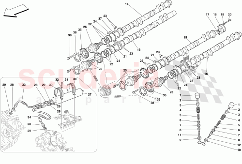Part Diagram for Ferrari 199439