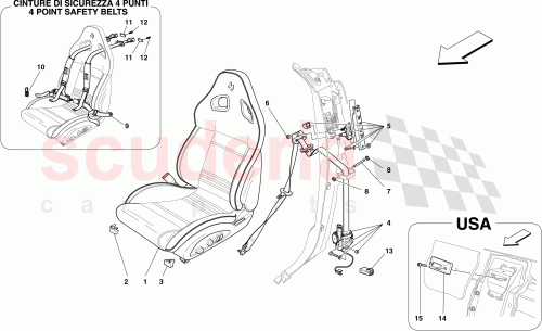 Part Diagram for Ferrari 69371200