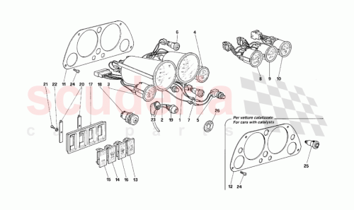 Part Diagram for Ferrari 61819700