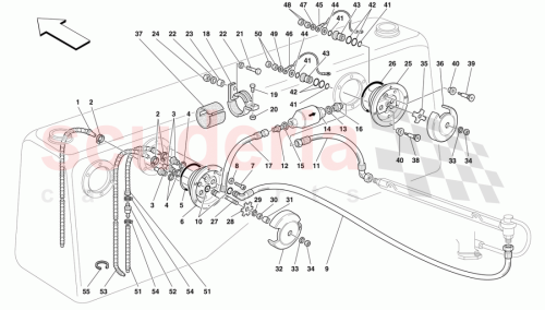 Part Diagram for Ferrari 165776