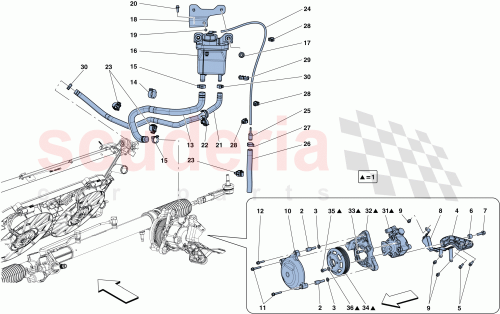 Part Diagram for Ferrari 298029