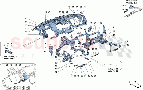 Part Diagram for Ferrari 88700500