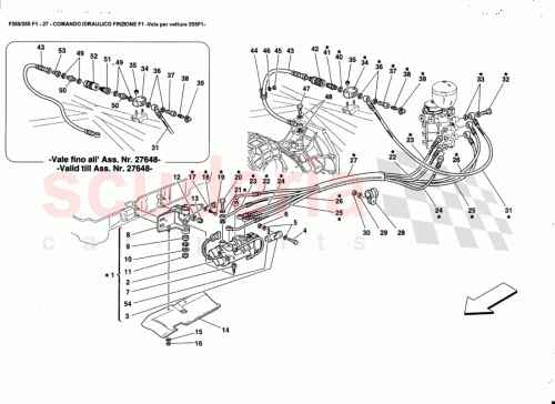 Part Diagram for Ferrari 175833