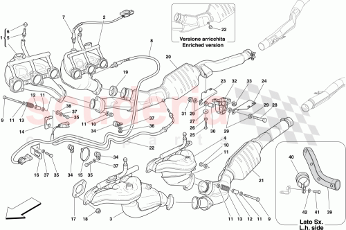 Part Diagram for Ferrari 253892