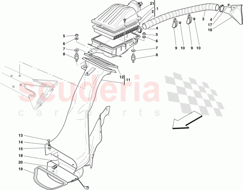 Part Diagram for Ferrari 220386