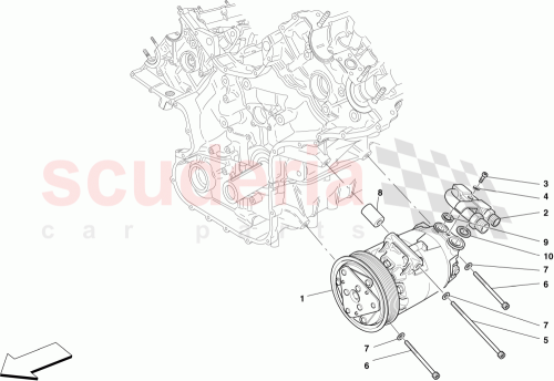 Part Diagram for Ferrari 14307224