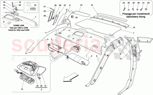 Part Diagram for Ferrari 69350300