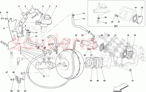 Part Diagram for Ferrari 193402