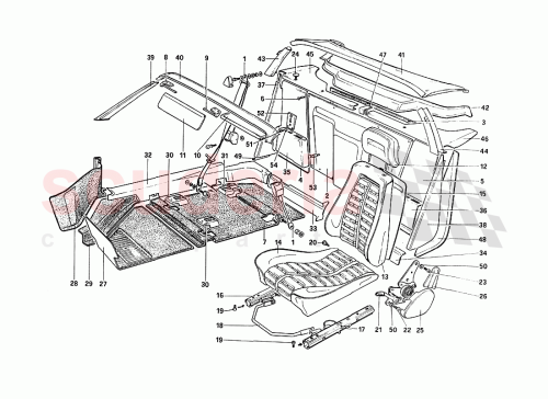Part Diagram for Ferrari 61767700