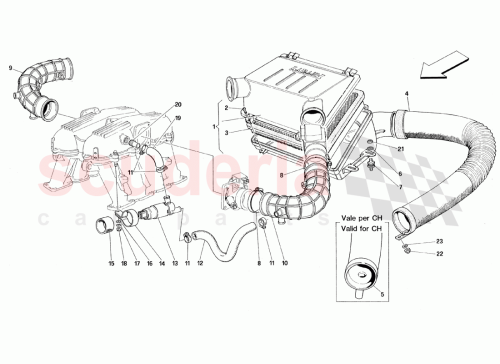 Part Diagram for Ferrari 102947