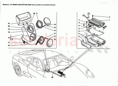 Part Diagram for Ferrari 673700