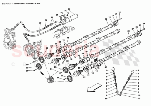 Part Diagram for Ferrari 176483